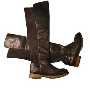 Dirty Laundry Womens Flat Heel Over Knee Boots sz 8 style Ready To Go